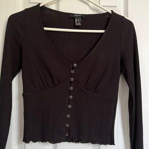 Forever 21 black sweater size S